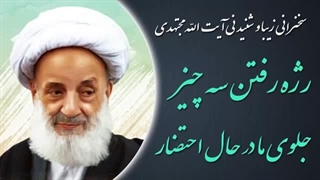 14020405: رژه رفتن سه چیز جلوی ما در حال احتضار - آیت الله مجتهدی تهرانی