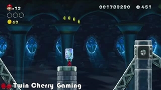 Frosted Glacier-Wendy's Shifting Castle | 3/3 Stars | NEW Super Mario Bros U Deluxe