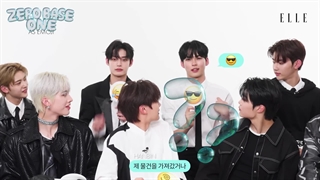 ⋆ آپدیت یوتیوب مجله Elle Korea با چالش ایموجی گروه زیروبیس‌وان " ZeroBaseOne " + زیرنویس فارسی