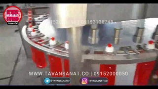 دستگاه پرکن شامپو، مایع ظرفشویی توان صنعت | 09152000050