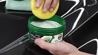 اموزش اجرا خمیر واکس رنگ بدنه خودرو ترتل واکس Turtle Wax Super Hard Shell