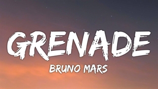 Bruno Mars - Grenade آهنگ