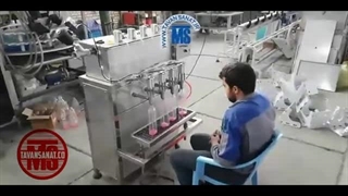 دستگاه 4 نازل پیستونی نیمه اتومات|09152000050