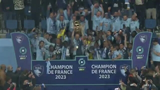 *Le Havre 1-0 Dijon*قهرمانی و صعود تیم Le Havre در لیگ دسته دوم فرانسه هفته 38 15/4/1402 تیر