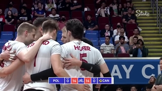 خلاصه بازی لهستان (3)  - (0) کانادا در رقابتهای لیگ ملتهای والیبال 2023