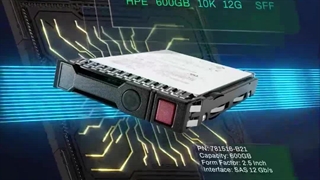 هارد سرور اچ پی ای HP/HPE 600GB SAS 12G ENT 10K SFF SC HDD USED با پارت نامبر 781516-B21