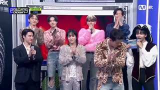 مصاحبه اکسو برای اجرای آهنگ Cream Soda در موزیک شو M Countdown