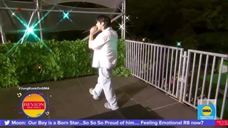 اجرای آهنگ Euphoria از جونگ کوک در GMA