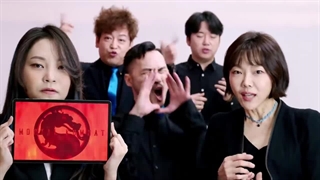 اجرای گروهی آکاپلا موسیقی بازی Mortal Kombat بدون استفاده از ساز یا دستگاه!!!