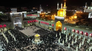 سنت شام غریبان امام حسین(ع) در حرم امام رضا علیه السلام