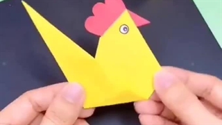 آموزش درست کردن خروس زرد :)