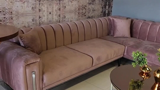 مبل ال پایه فلز