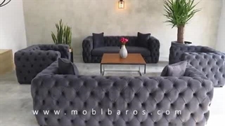 مبل چستر باکس راحتی و مدرن در فروشگاه مبل باروس