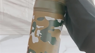 تراول ماگ ارتشی 500ML - رنگ های سبز - سبز روشن - طوسی