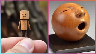 هنر چوب شگفت انگیز!