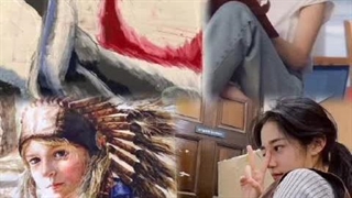 استعداد نقاشی بازیگران خانم در کیدراما