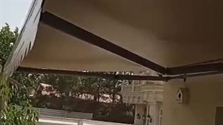 سایبان برقی حیاط و مغازه