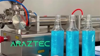 دستگاه پرکن مایع ظرفشویی و مایع دستشویی پنوماتیک