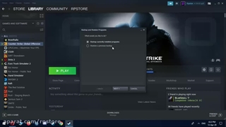 آموزش بک آپ و ریستور در استیم