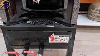 اجاق گاز های تک شعله انوار گاز مدل مهتاب