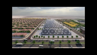 نمای طرح اولیه شهرک صنعتی هوشمند انرژی پایدار سیاره سبز