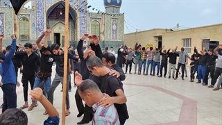 عزاداری شهادت امام رضا علیه السلام جزیره قشم