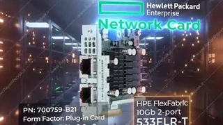 کارت شبکه سرور HPE FlexFabric 10Gb 2-port 533FLR-T Adapter با پارت نامبر 700759-B21