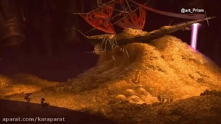 بخشی از پویانمایی سیاره گنج