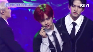 اجرای smoothie از nct در برنامه Starlight boys