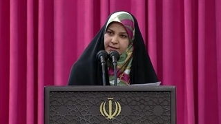 سخنان خانم مریم ابراهیمی در دیدار بانوان با رهبر معظم انقلاب ۱۴۰۳/۹/۲۷