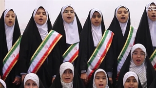 سرود سفارتخانه مقاومت - مکتب مجاهدت - گروه سرود محنا شهرک شهید محلاتی - انا علی العهد