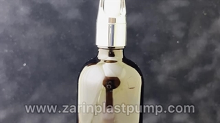 ظرف قطره چکان شیشه‌ای قهوه‌ای مدل 1