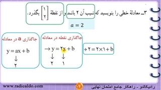 حل گام به گام کار در کلاس ۳ صفحه ۱۰۳ ریاضی نهم