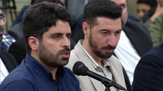 شعرخوانی آقای محمد رسولی در دیدار رمضانی رهبر معظم انقلاب ۱۴۰۳/۱۲/۲۵