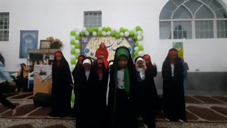 اجرای گروه سرود دانش آموزی در حضور استاد رزیتا دغلاوی نژاد (اسطوره مجریگری کودک)