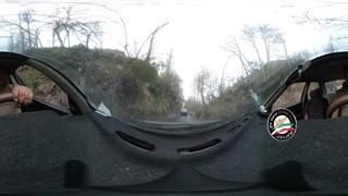 مسیر برگشت جاغرق 47 به سمت مشهد دید 360 درجه دوربین