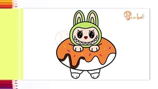 نقاشی دونات لابوبو