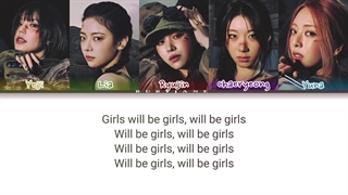 لیریک آهنگ Girls Will be girls از ایتزی (ساخت خودم) چطورهههههه؟ کپ