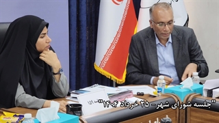 پیگیری مطالبات مردم قشم در حوزه فاضلاب شهری در جلسه شورای شهر