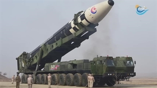 رهبر کره‌شمالی ساعات پیش قاره پیمای هسته‌ای درایران مستقر کرد