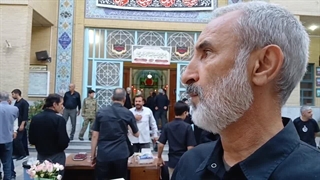 حاج حمید نوری در مراسم شهدای تهاجم رژیم صهیونیستی - منافقین سال 60 و منافقین 1404