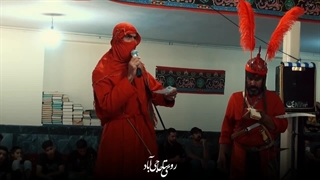 تعزیه روز عاشورا شهادت حضرت علی اصغر(ع) | روستای حاجی آباد